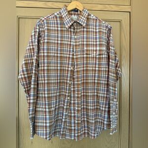 Vintage Klein Grand Rapids Grandpa plaid casual button down / LG